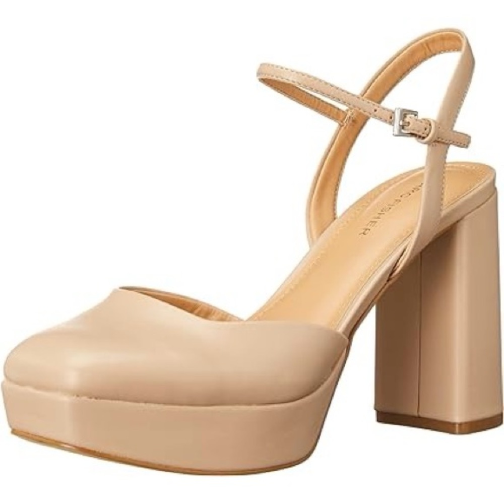 Marc Fisher Women's NAZIRA Pump, New Lite Latte, 7.5